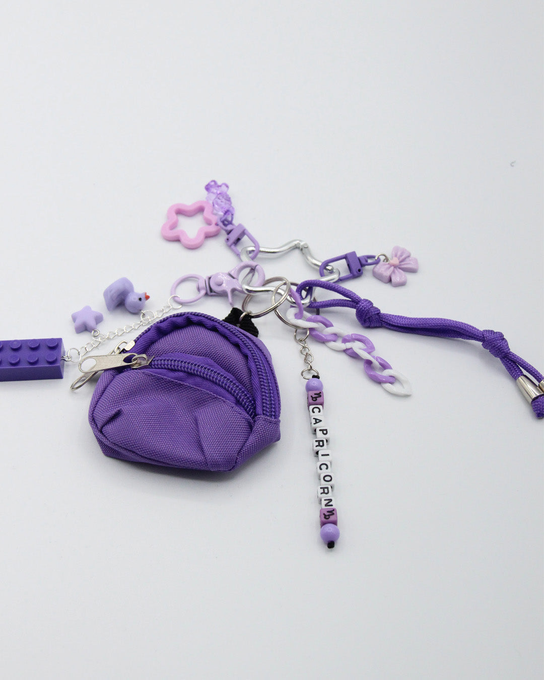 Violet Bag/Key Charm