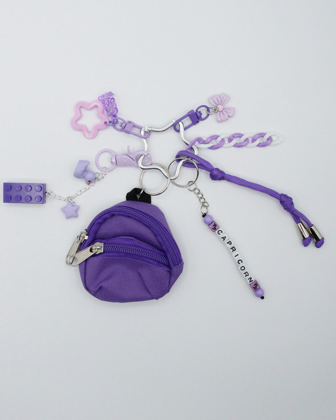 Violet Bag/Key Charm